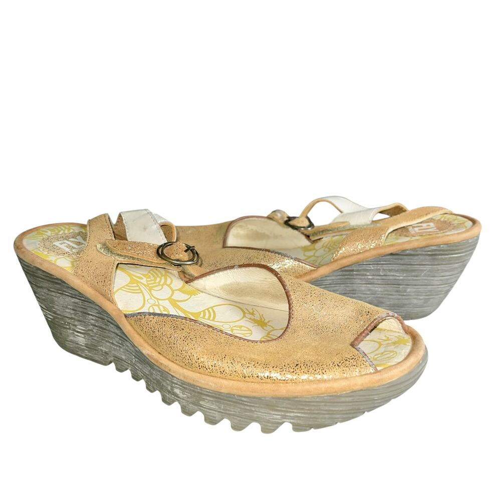 Fly London Yora Wedge Sandals Platform